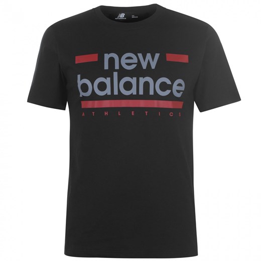New Balance koszulka sportowa czarna 
