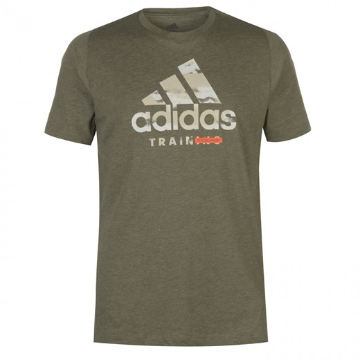 Koszulka sportowa Adidas z napisami 