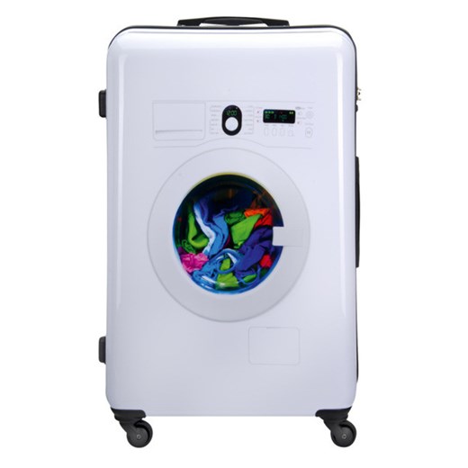 Walizka duża SuitSuit Washing Machine - Walizka duża SuitSuit Washing Machine lux4u-pl fioletowy abstrakcyjne wzory
