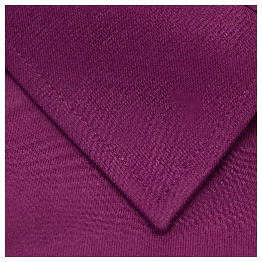 Koszula męska fioletowa Di Selentino z długimi rękawami gładka tkaninowa 