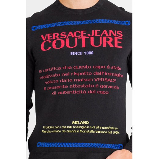 SWETER Versace Jeans Couture Versace Jeans  S Velpa.pl okazyjna cena 