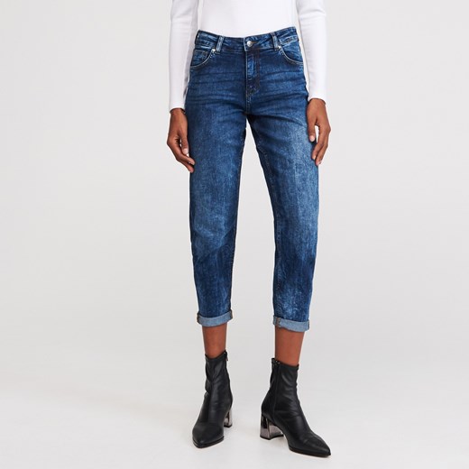 Reserved jeansy damskie bez wzorów 