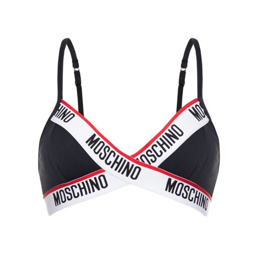 Biustonosz Moschino Underwear & Swim z napisem 
