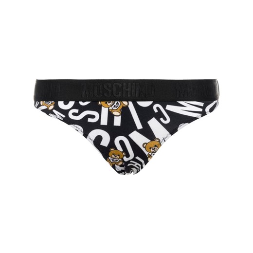 Majtki damskie Moschino Underwear & Swim w abstrakcyjne wzory 