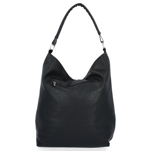 Conci shopper bag w stylu glamour matowa mieszcząca a8 