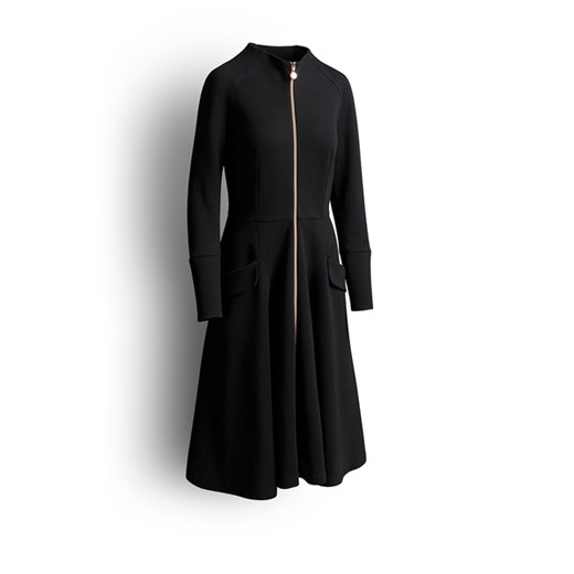 sukienka NEW LOOK czarna - uszyta w Rykach  Risk Made In Warsaw L 