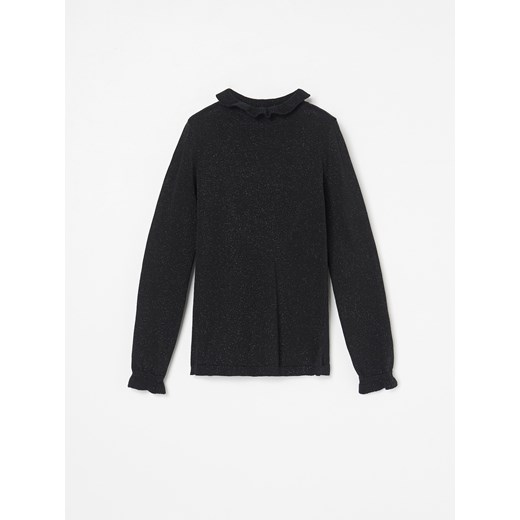 Reserved - Błyszczący sweter z golfem - Czarny Reserved  164 