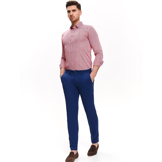 Koszula w drobną kratkę slim fit Top Secret 42/43 promocyjna cena
