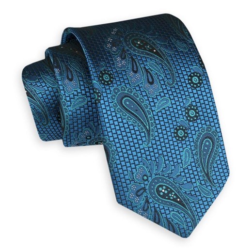 Krawat Angelo Di Monti we wzór paisley 