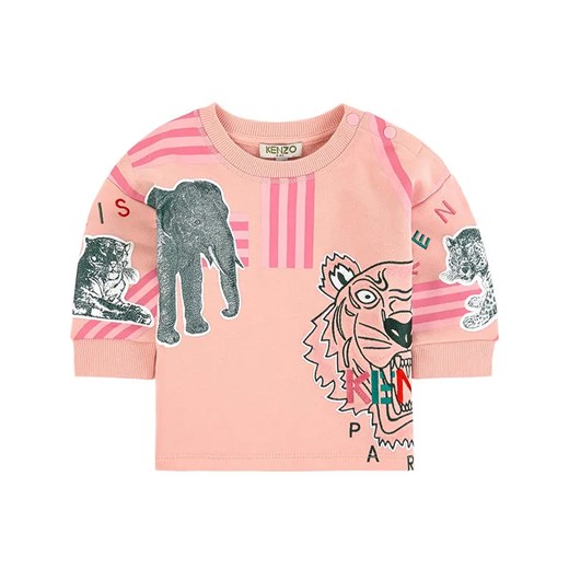 Różowa bluza 0-4 lata Kenzo Kids  1 ROK Moliera2.com