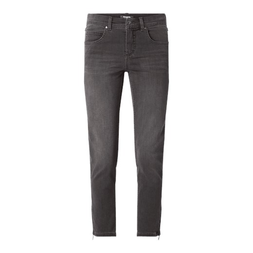 Skrócone jeansy o kroju Slim Fit z dodatkiem streczu  Angels 38 Peek&Cloppenburg 