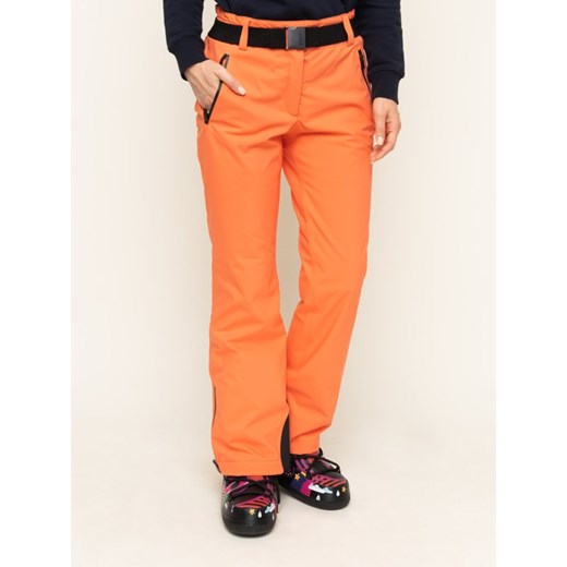 Spodnie damskie pomarańczowe Colmar 