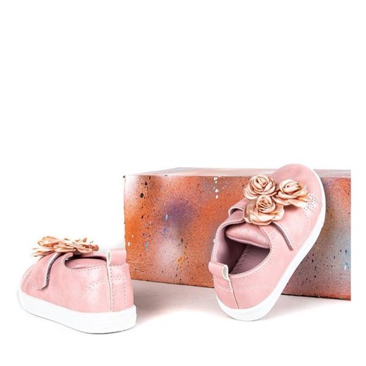 Różowe sportowe buty dziewczęce Flore - Obuwie Royalfashion.pl  21 