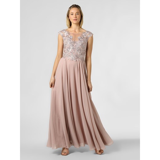 Luxuar Fashion - Damska sukienka wieczorowa, różowy Luxuar Fashion  38 vangraaf