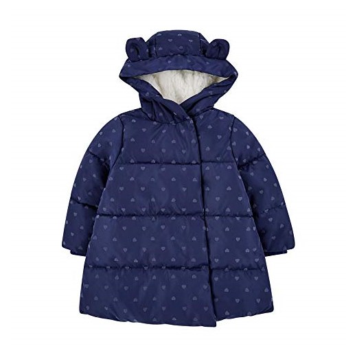Mothercare płaszcz dziecięcy, uniseks, z wkładką Coat Duvet Wrap Navy Heart -  płaszcz   sprawdź dostępne rozmiary Amazon