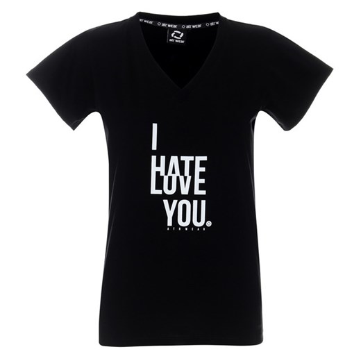 Oversize T-shirt HateLove You Black XS  Atr Wear S 