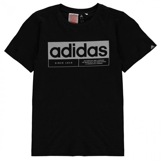 Adidas NewBox Linea T Shirt Junior Boys Adidas  M FACTCOOL 