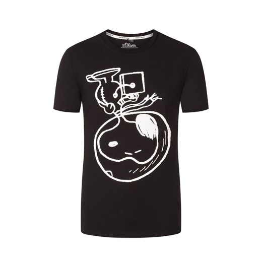 T-shirt męski S.Oliver z krótkimi rękawami 