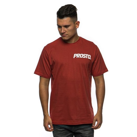 T-shirt męski Prosto Klasyk z krótkim rękawem na wiosnę 