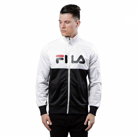 Kurtka Fila Logan Track Jacket bright white / black