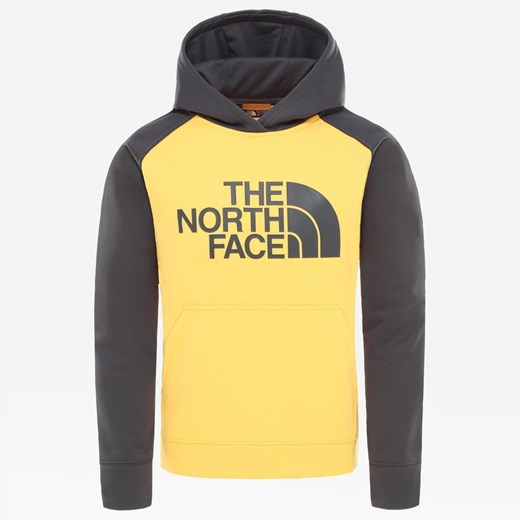 Bluza chłopięca żółta The North Face polarowa 