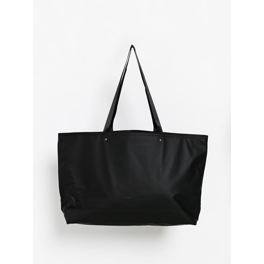 Shopper bag Volcom czarna na ramię mieszcząca a8 bez dodatków 