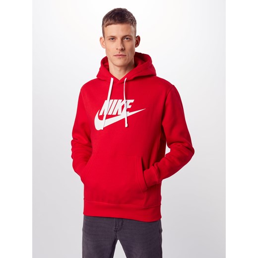 Nike Sportswear bluza sportowa z napisami czerwona 