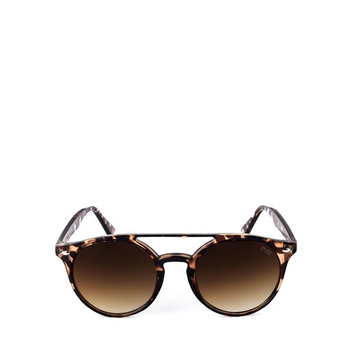 Okulary przeciwsłoneczne typu Panthos w brązowym kolorze IVREA