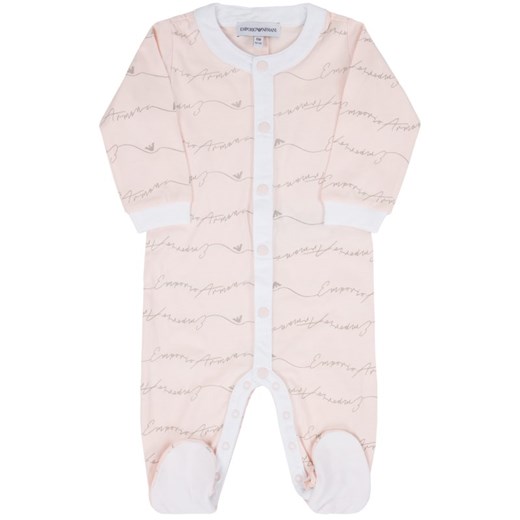 Odzież dla niemowląt różowa Emporio Armani 
