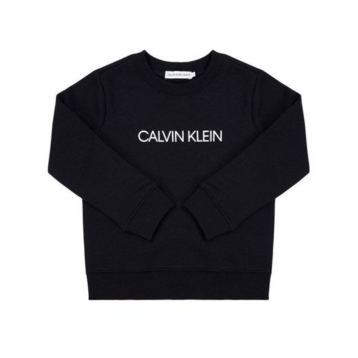 Bluza chłopięca Calvin Klein z napisami z jeansu 