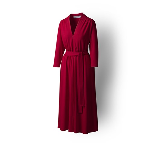 sukienka LIBERTY DRESS czerwona - uszyta w Rykach  Risk Made In Warsaw S 