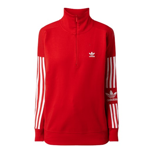 Bluza damska Adidas Originals czerwona krótka 