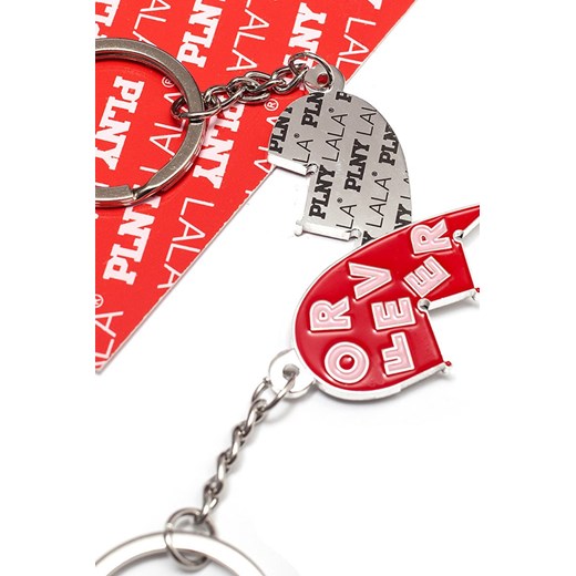 Together Forever Silver Keychain