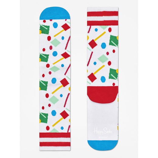 Skarpetki Happy Socks Athletic Confetti (white/blue/multi)
