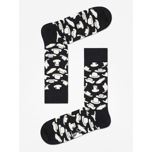 Skarpetki Happy Socks Hats (black/white)