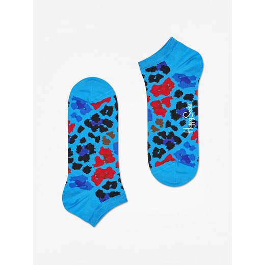 Skarpetki Happy Socks Leopard Low (blue/red/black)