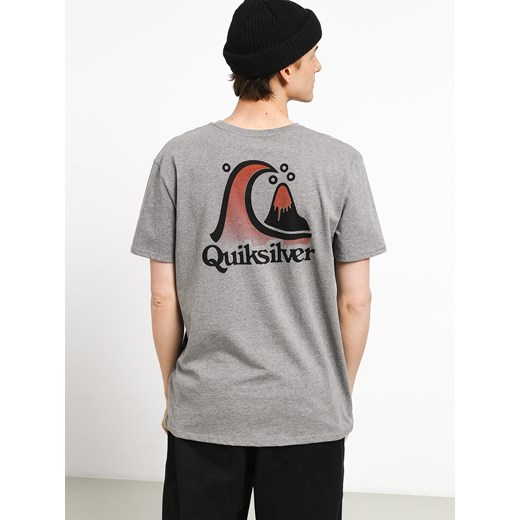 T-shirt męski Quiksilver casual z krótkimi rękawami 