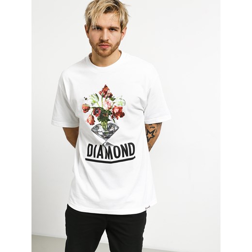 T-shirt męski Diamond Supply Co. biały 