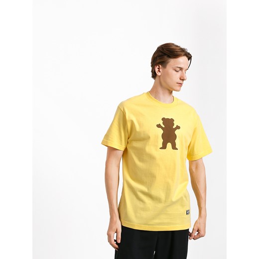 T-shirt męski Grizzly Griptape z nadrukami z krótkim rękawem 