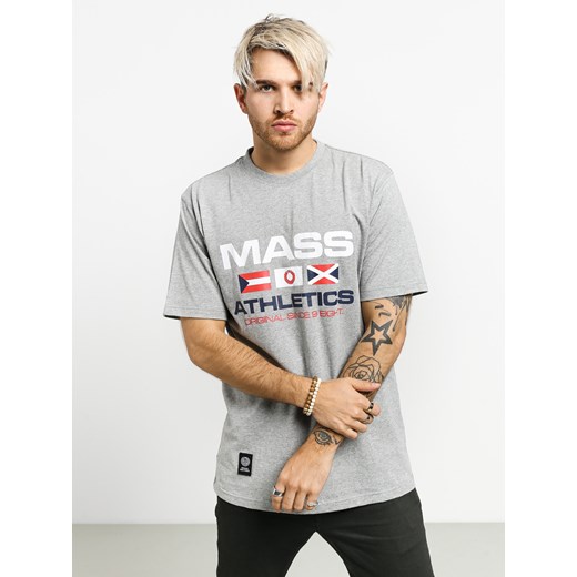 T-shirt męski Mass Denim z krótkimi rękawami młodzieżowy 