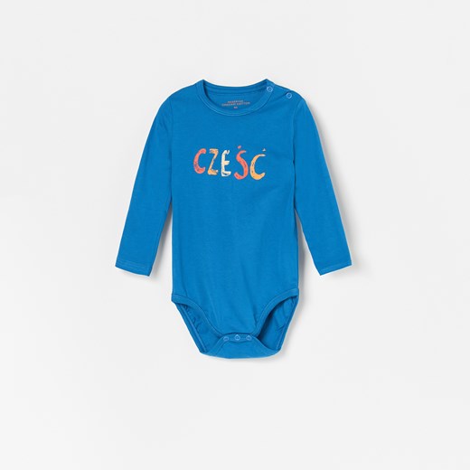 Reserved odzież dla niemowląt niebieska bawełniana 