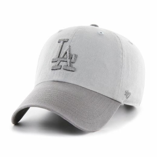 Czapka 47 Brand Los Angeles Dodgers ' Clean Up Szara 47 Brand  uniwersalny 4elementy