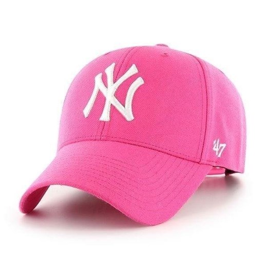 Czapka 47 Brand New York Yankees Różowa  47 Brand uniwersalny 4elementy