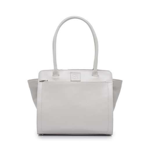Shopper bag elegancka do ręki średniej wielkości 