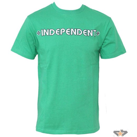 koszulka mężczyźni INDEPENDENT - Bar Cross - Kelly Green 