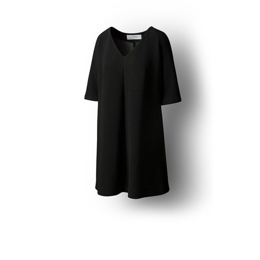sukienka MONIKA czarna - uszyta w Paterku Risk Made In Warsaw  L 