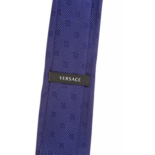 Gianni Versace Uroda Na Wyprzedaży, granatowy niebieski, Jedwab, 2019
