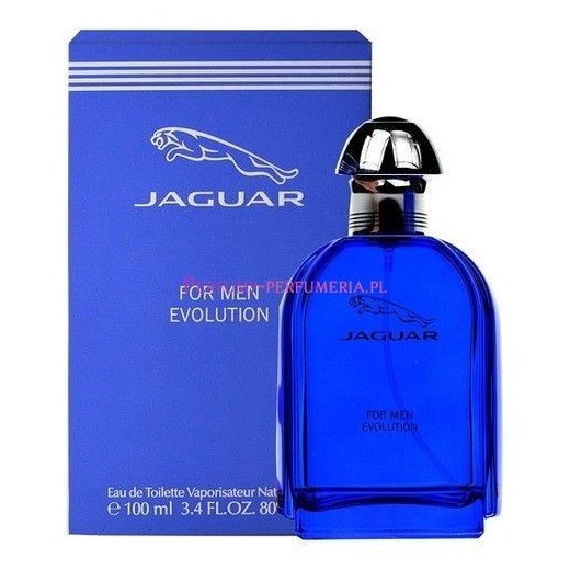 Jaguar for Men Evolution 100ml M Woda toaletowa perfumy-perfumeria-pl niebieski woda