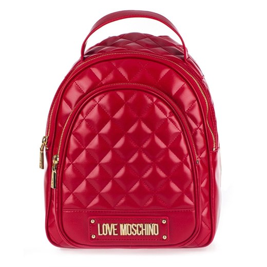 Czerwony plecak Love Moschino 