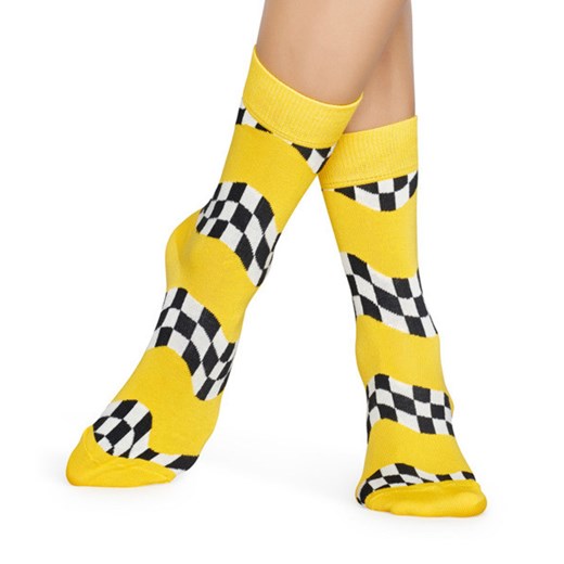 Skarpetki męskie Happy Socks żółte 